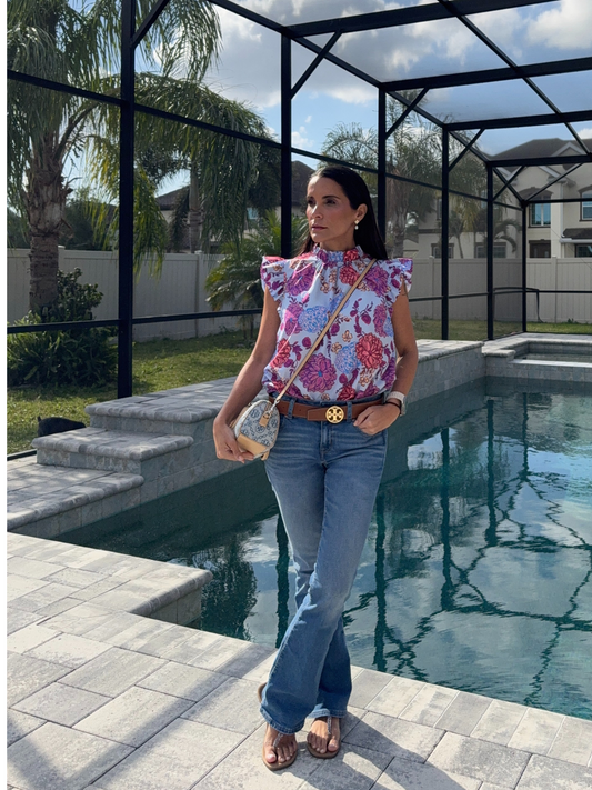 Flora Fiesta Blouse