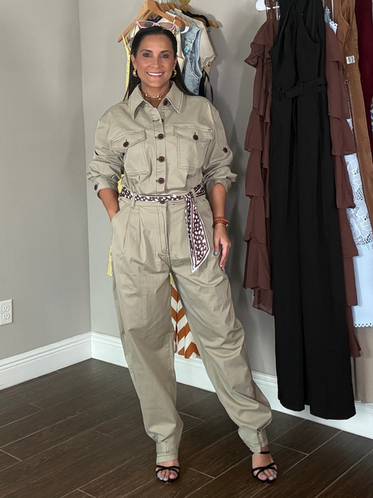 Amalfi Denim Jumpsuit