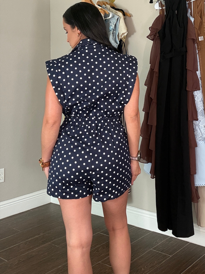 Positano Polka Romper