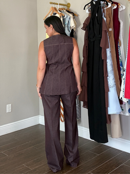 Milano Stretch Denim Set