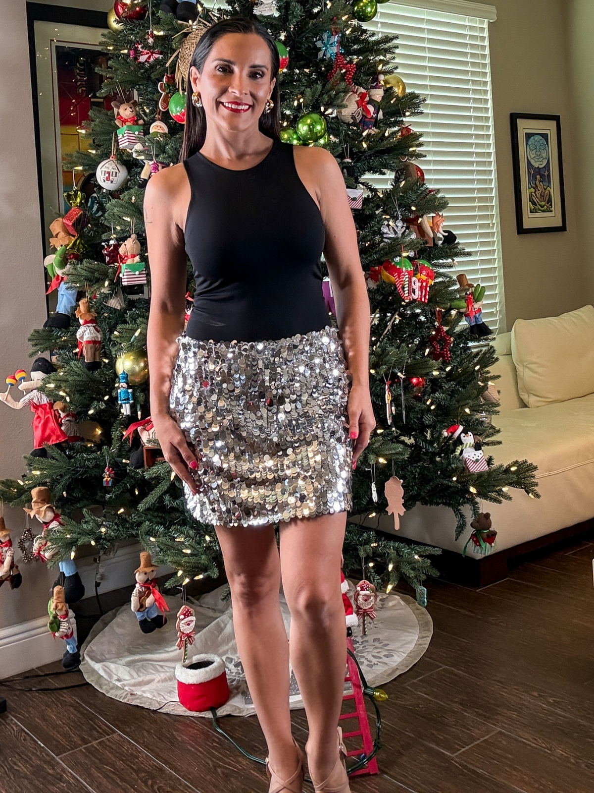 Brillo de Medianoche Skirt