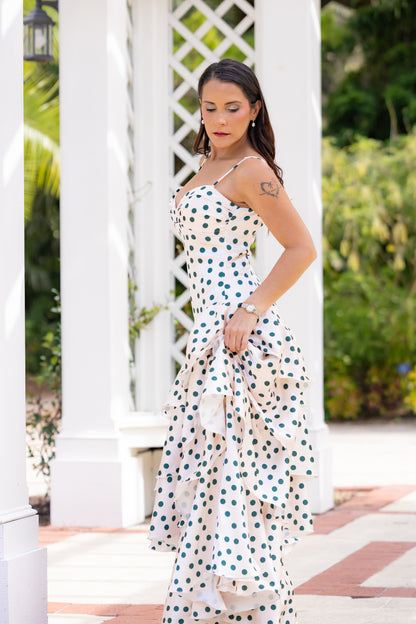 Flamenco Borincano Polka Dot Dress