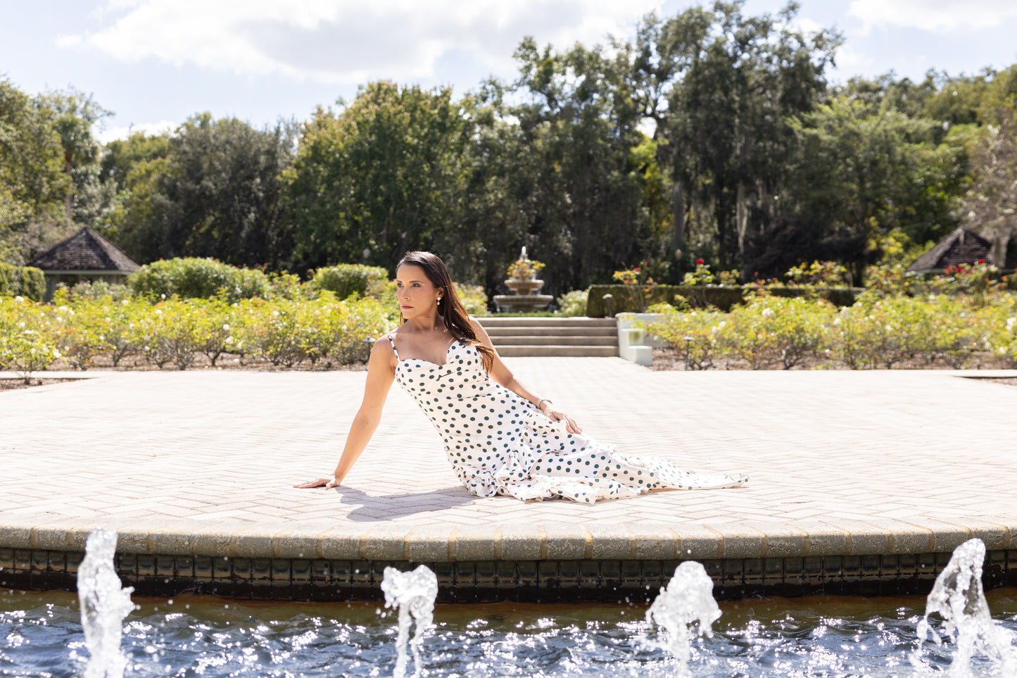 Flamenco Borincano Polka Dot Dress
