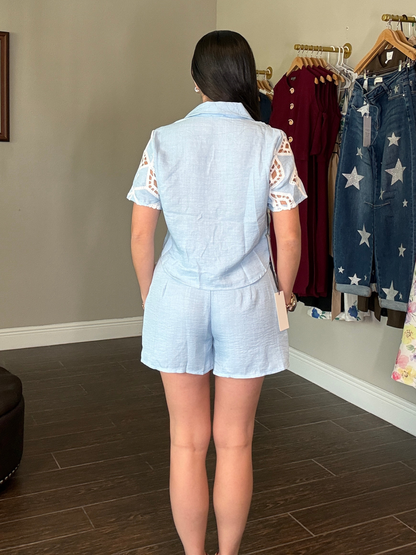 Cielo Bordado Set