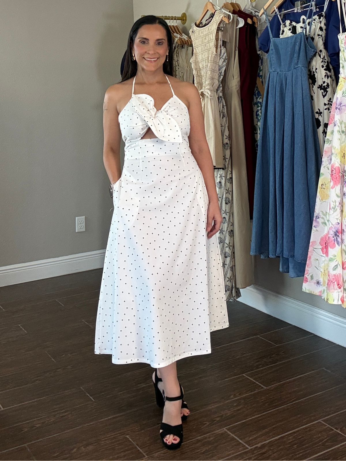 Jardin de Encanto Midi Dress