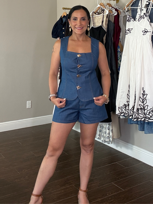 Costa Denim Set