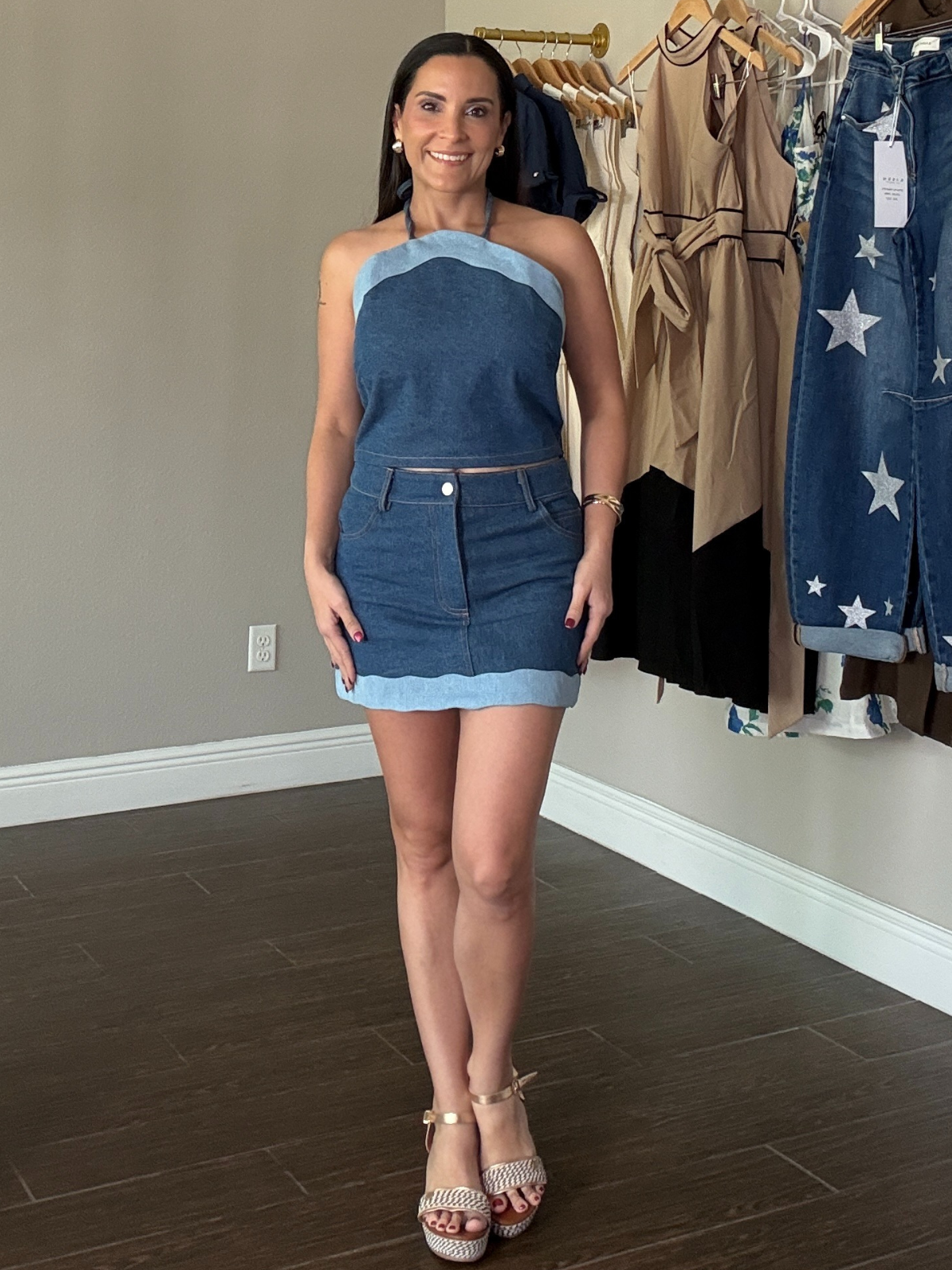 Costa Azul Denim Set