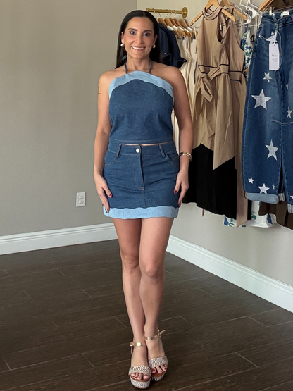 Costa Azul Denim Set