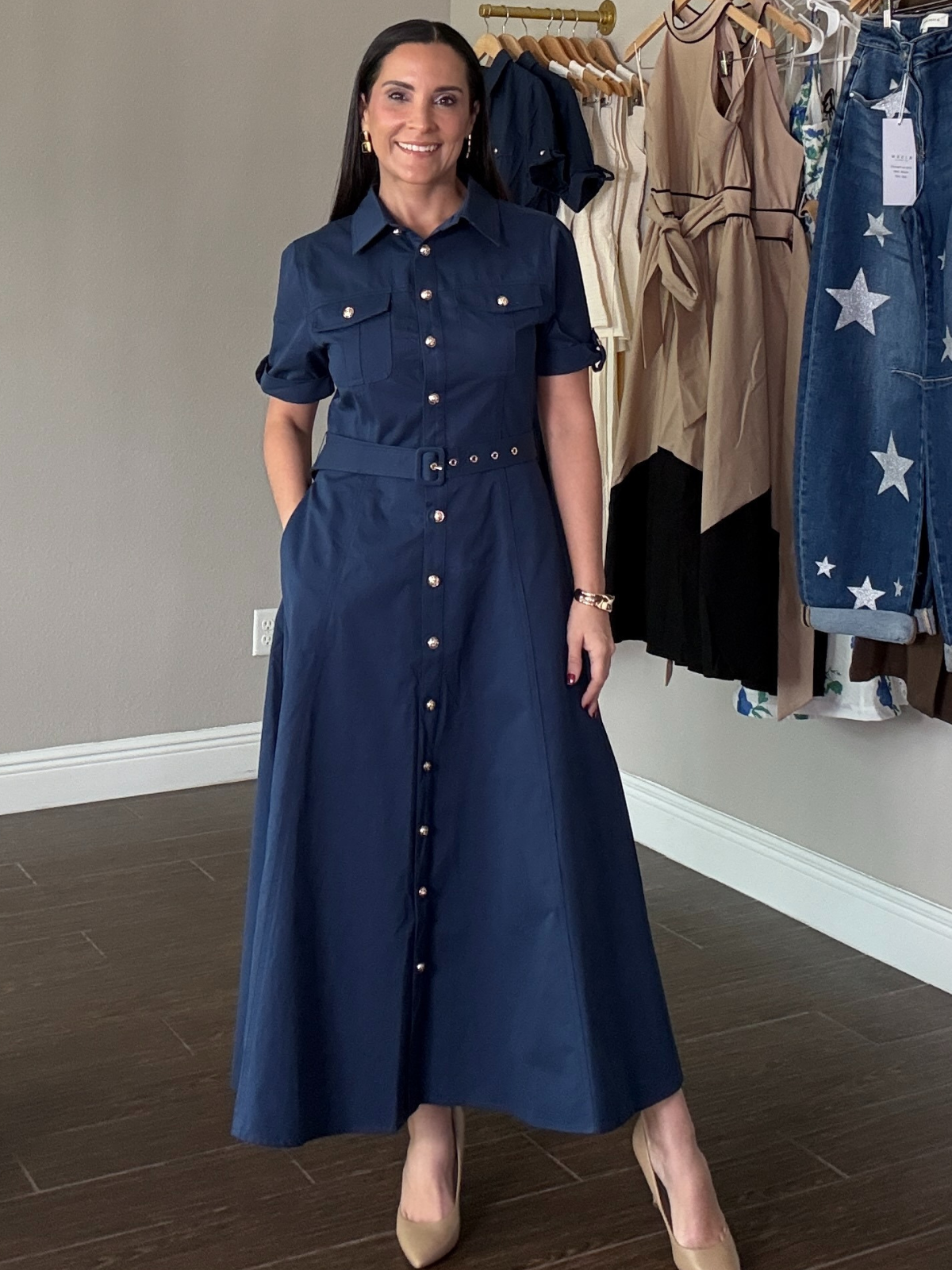 Vestido Victoria Navy