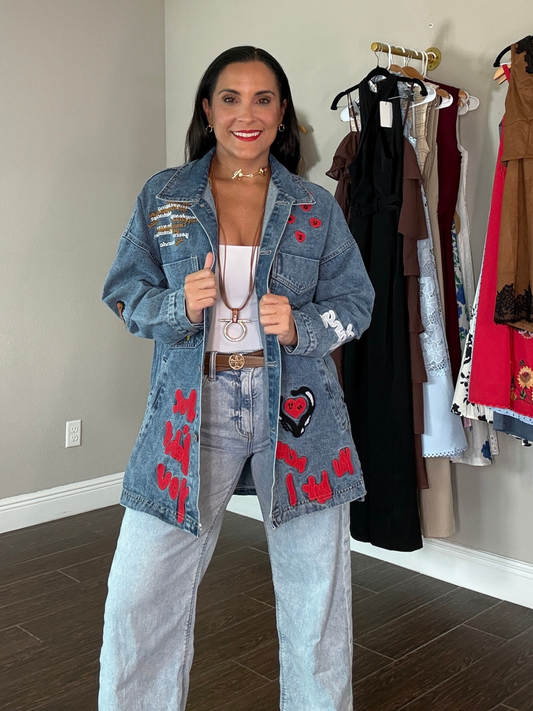 Rebel Heart Denim Jacket