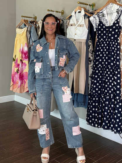 Dulce Rebelde Patchwork Jacket