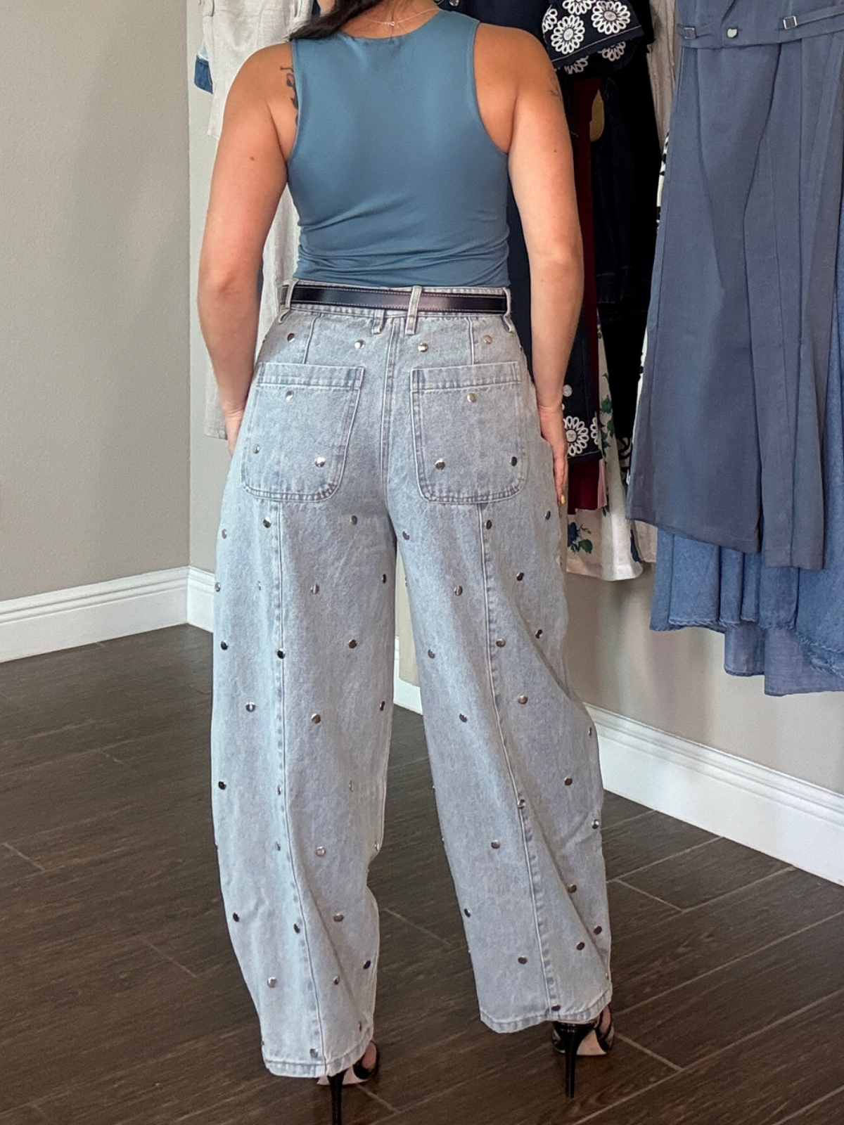 Brillos del Malecón Barrel Jeans