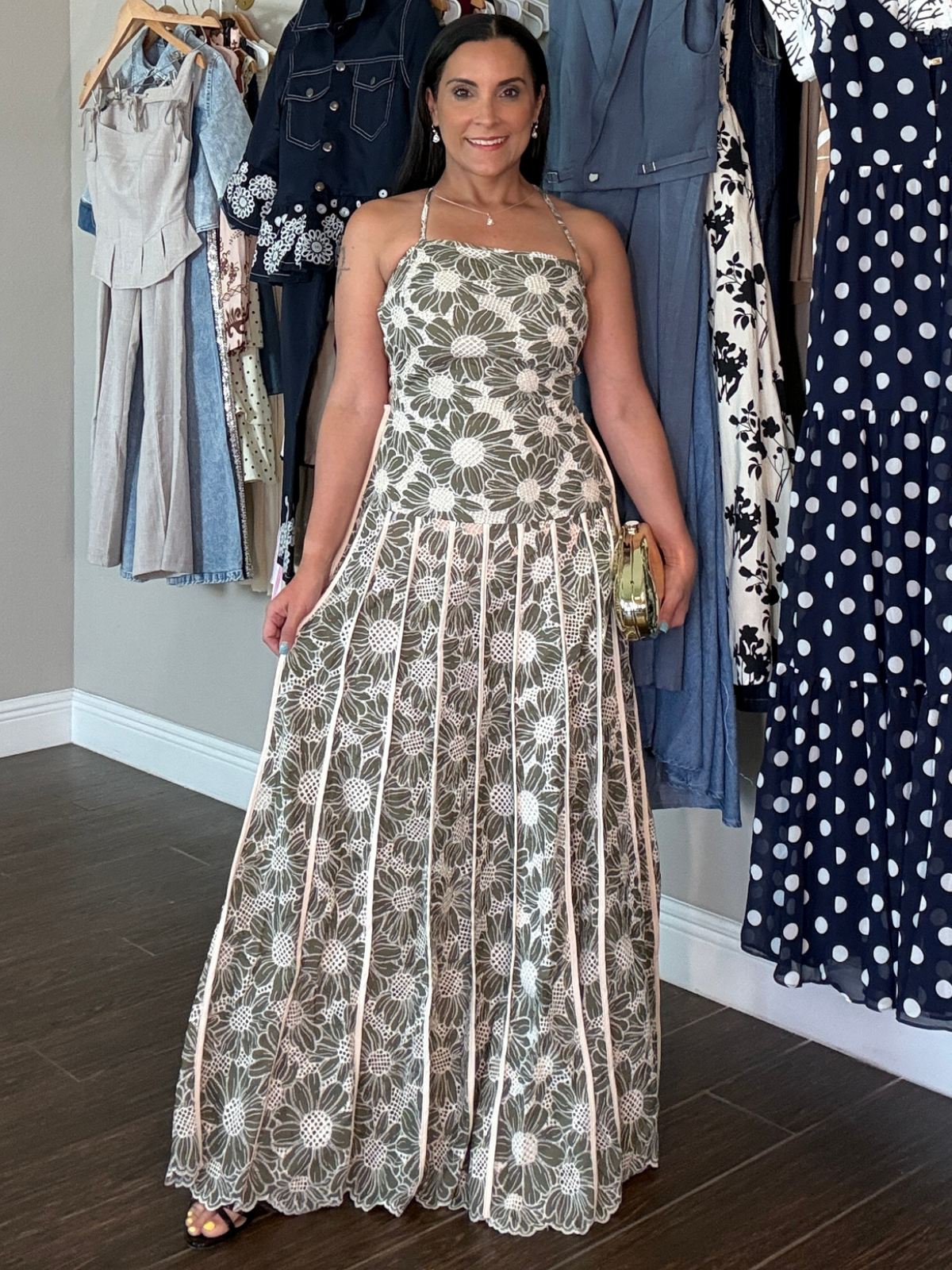 Jardins de Provence Maxi Dress
