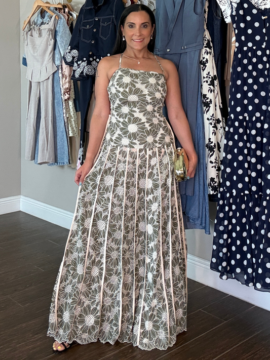 Jardins de Provence Maxi Dress