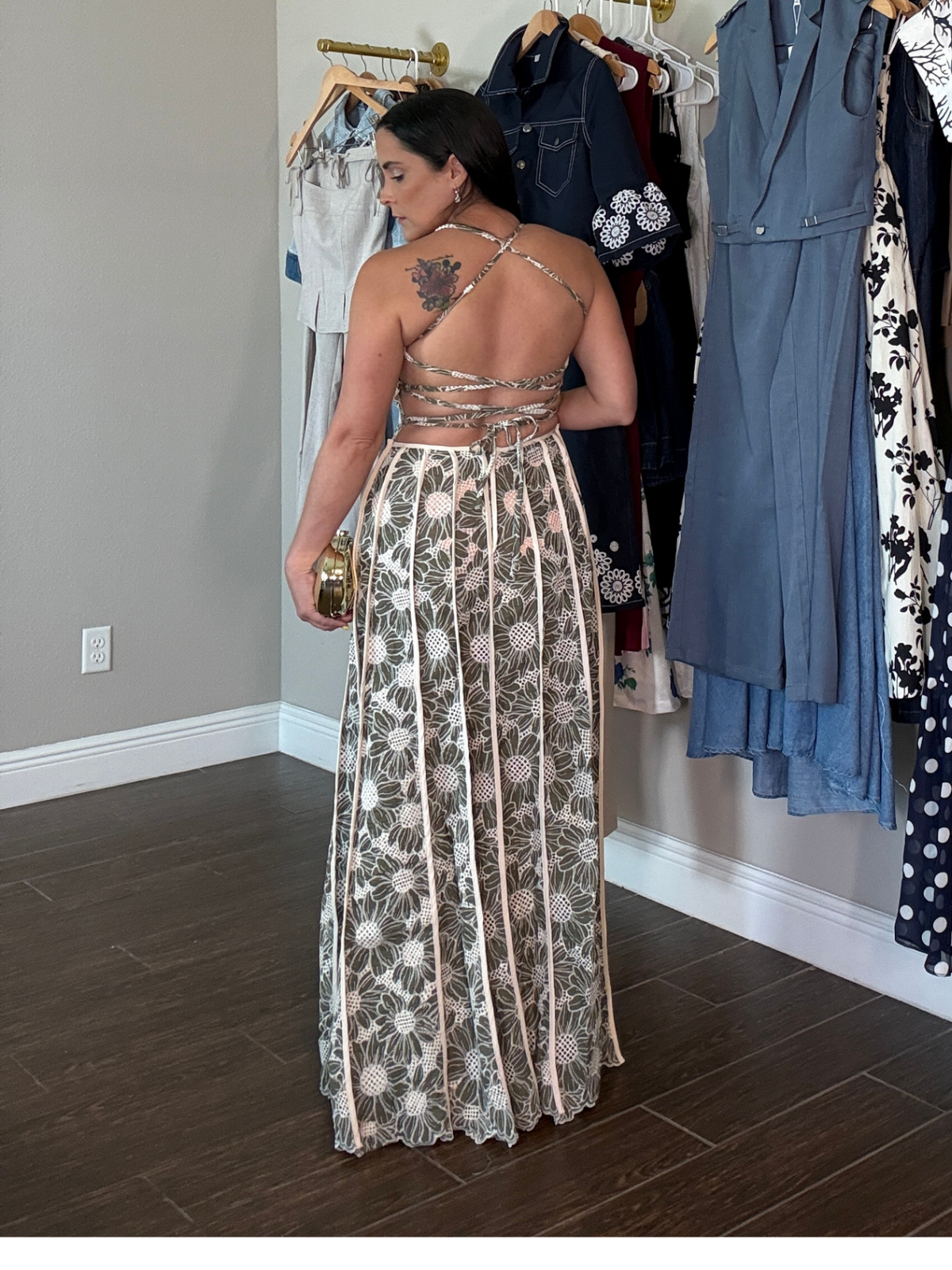 Jardins de Provence Maxi Dress