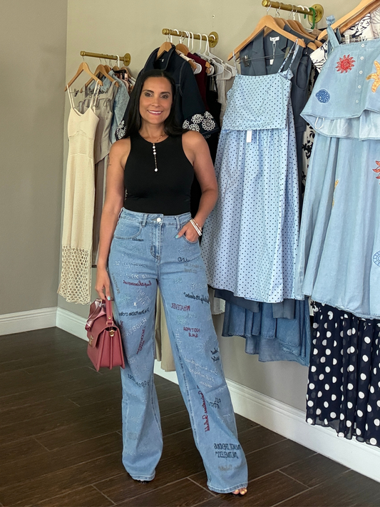 Not Basic Wide Leg Jeans ✨