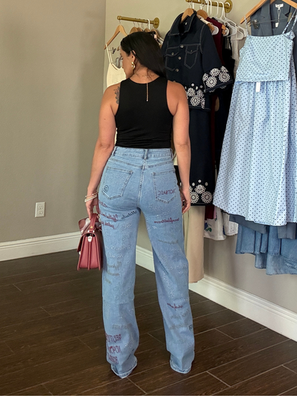 Not Basic Wide Leg Jeans ✨