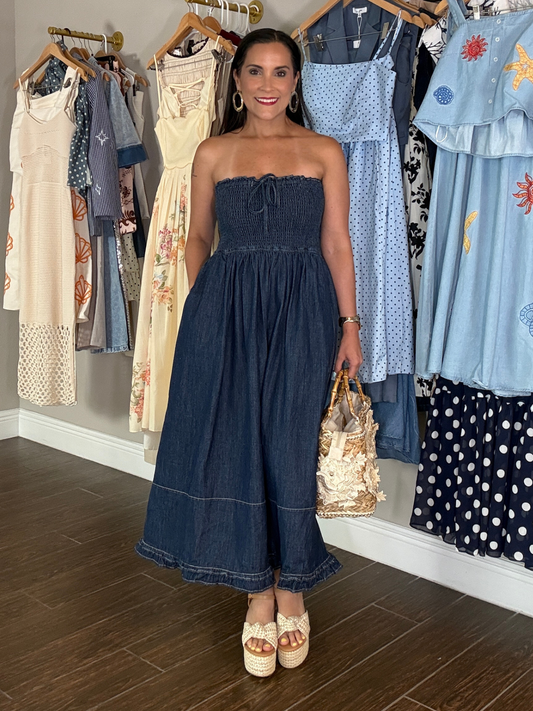 Brisa de Isabela Denim Dress
