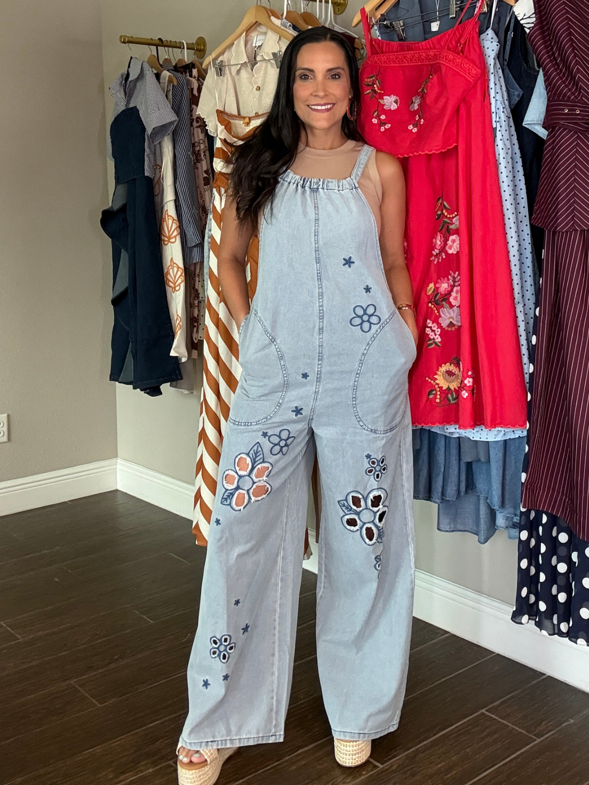 Sueños en Denim Overall