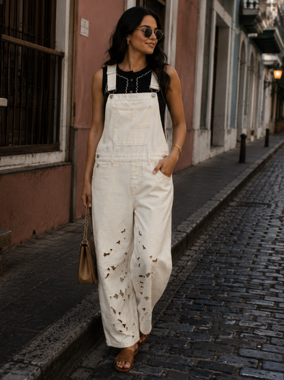 Ivory Bloom Overall (Pre-Orden llega a la tienda en Agosto 7 Approx.)