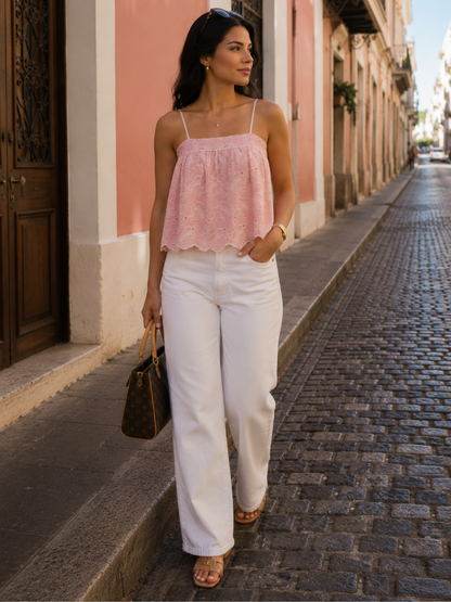 Blush Romance Lace Top (Pre-orden Julio 28 Approx.)