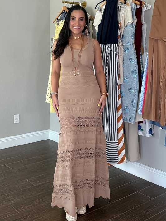 Siena Knit Maxi Dress