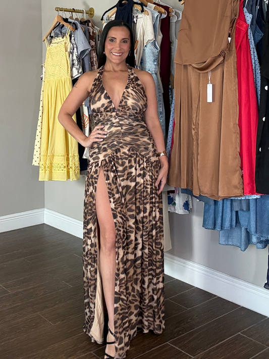 Reina Salvaje Maxi Dress