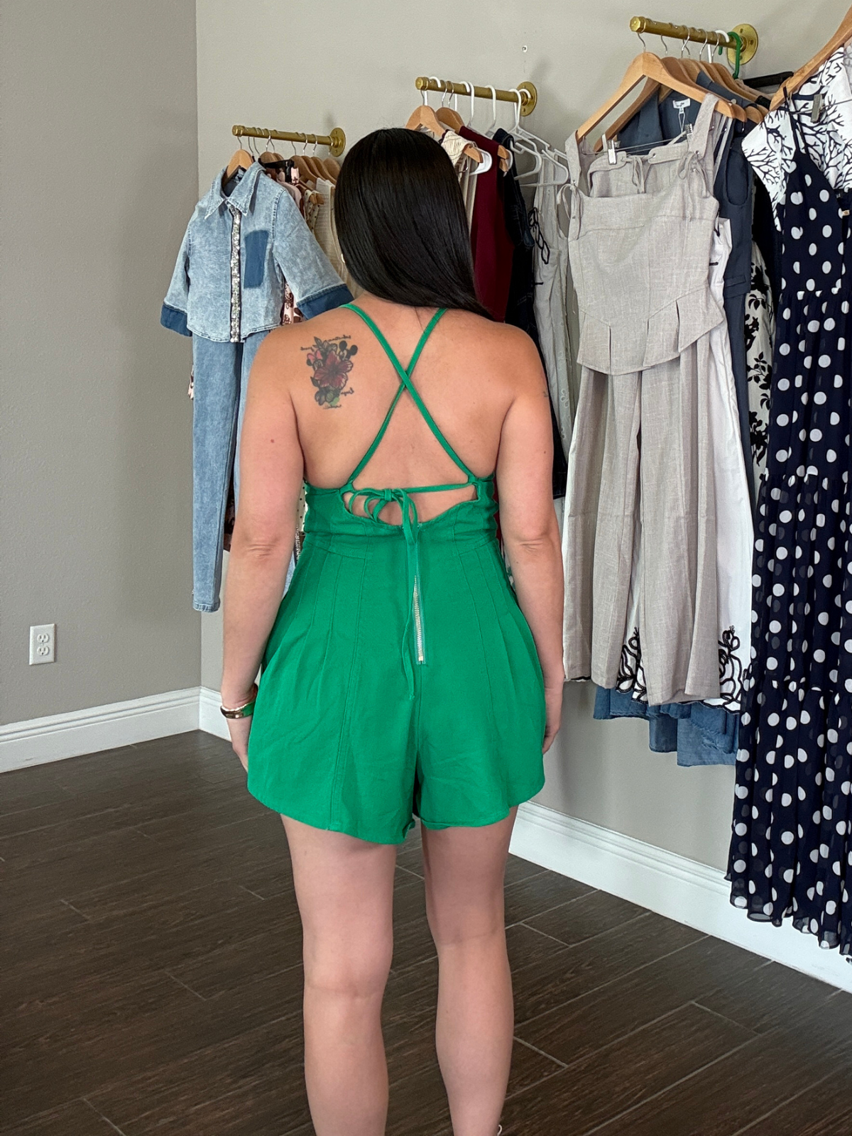 Esmeralda Chic Romper