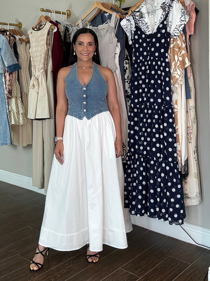 Costa Blanca Midi Dress