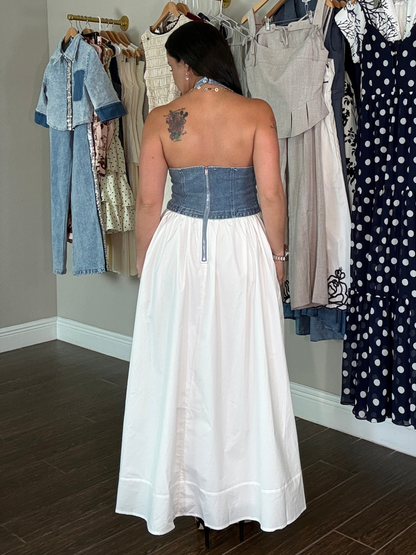 Costa Blanca Midi Dress