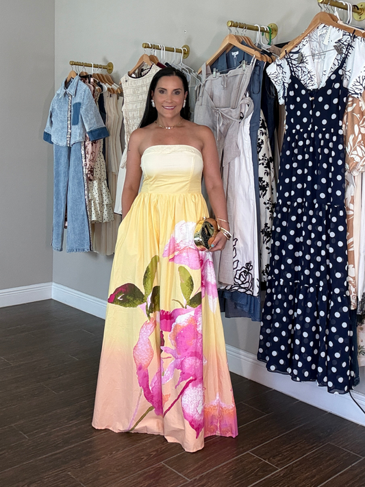 Sol de Amapola Maxi Dress