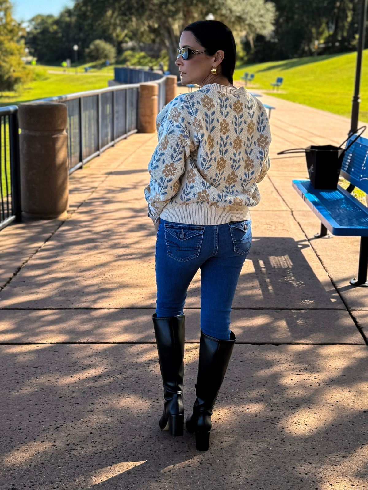 Floral Haven Sweater