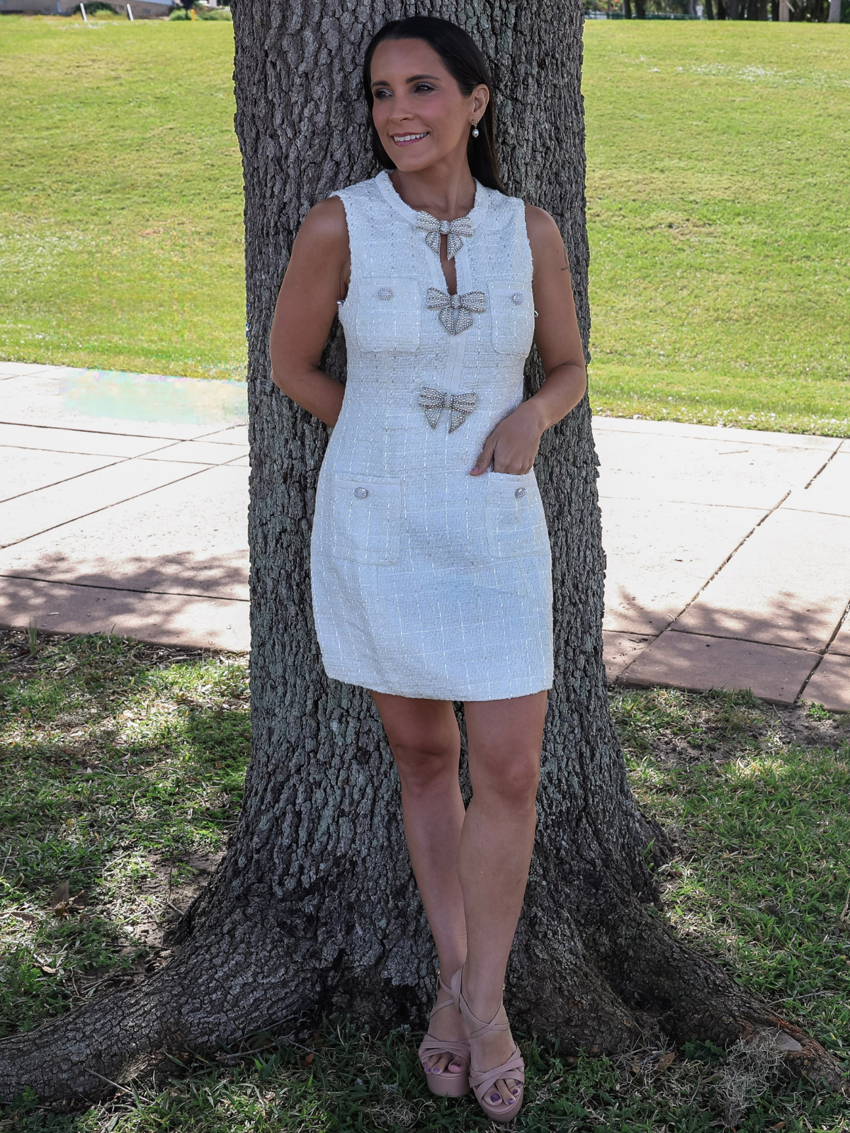 Riviera Tweed Dress