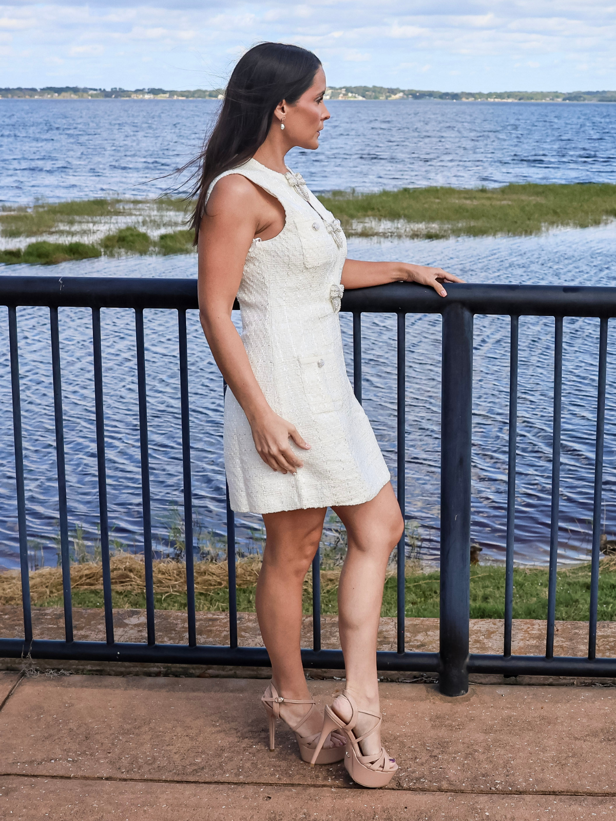 Riviera Tweed Dress
