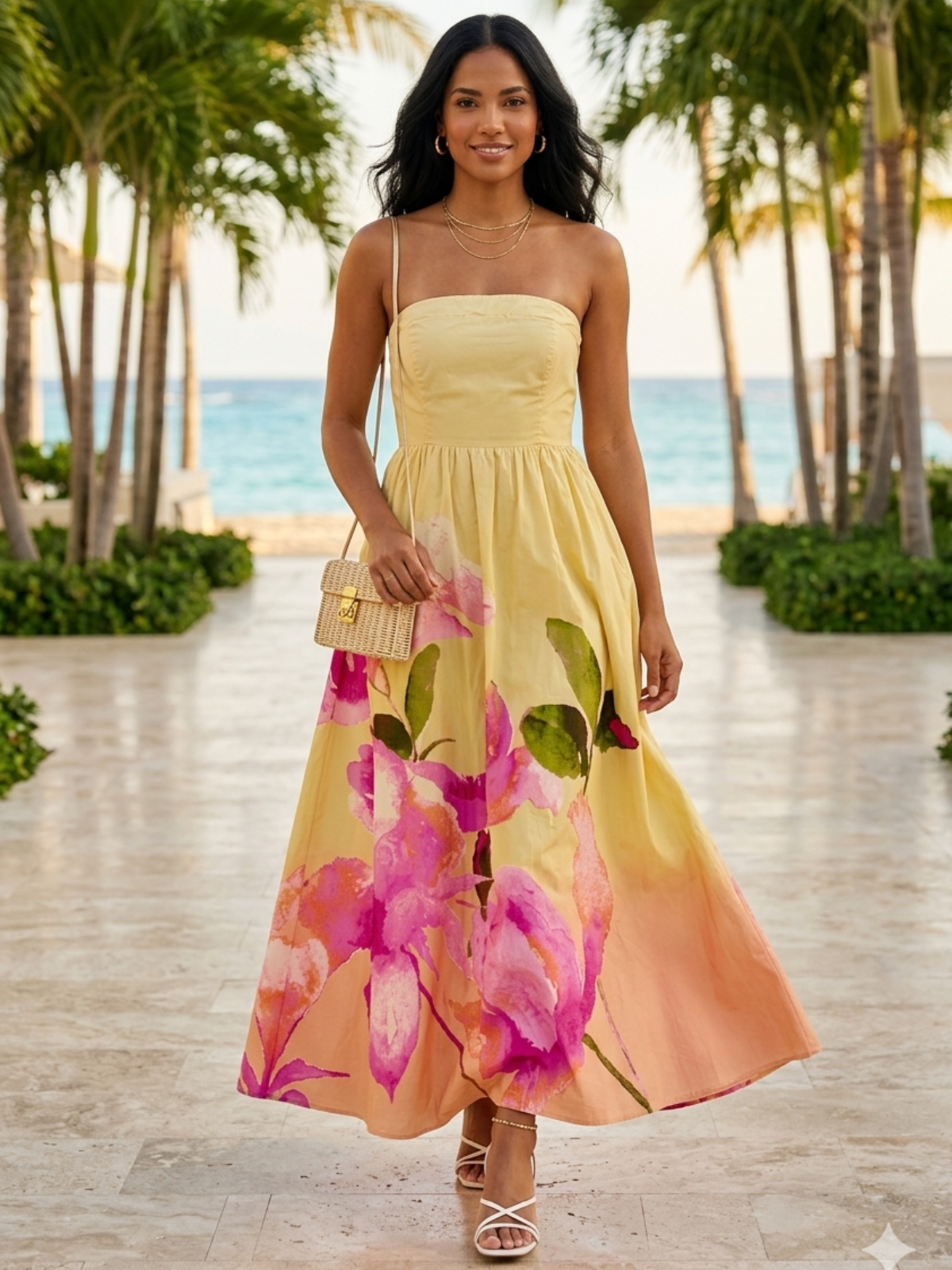 Sol de Amapola Maxi Dress (Pre-Orden Mayo 15 Approx.)