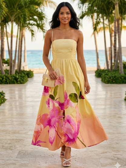 Sol de Amapola Maxi Dress (Pre-Orden Mayo 15 Approx.)