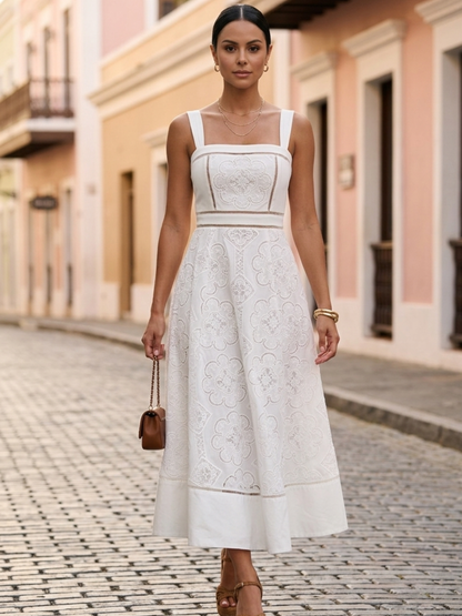 Dulce Elegancia Midi Dress (Pre-Orden Junio 29 Approx.)
