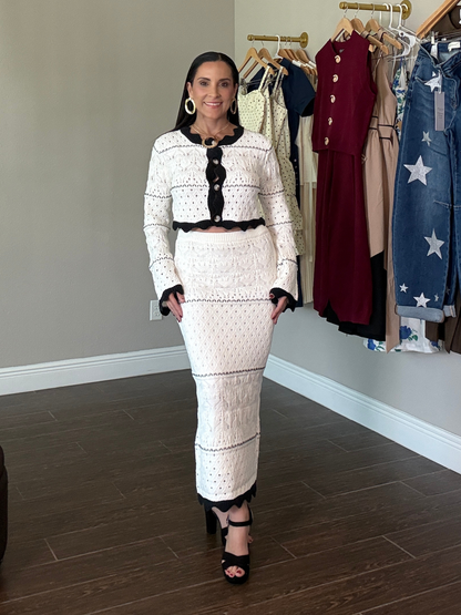 Blanco y Negro Chic Set