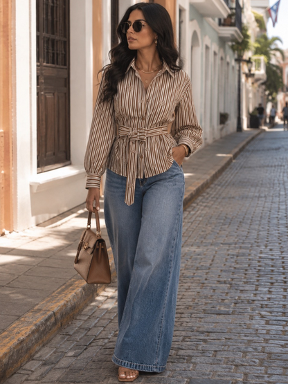 Madison Striped Shirt (Pre-Orden Agosto 25 Approx.)
