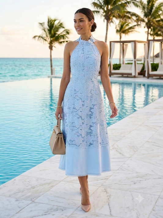 Cielo de Encaje Dress (Pre-Orden Julio 10 Approx.)
