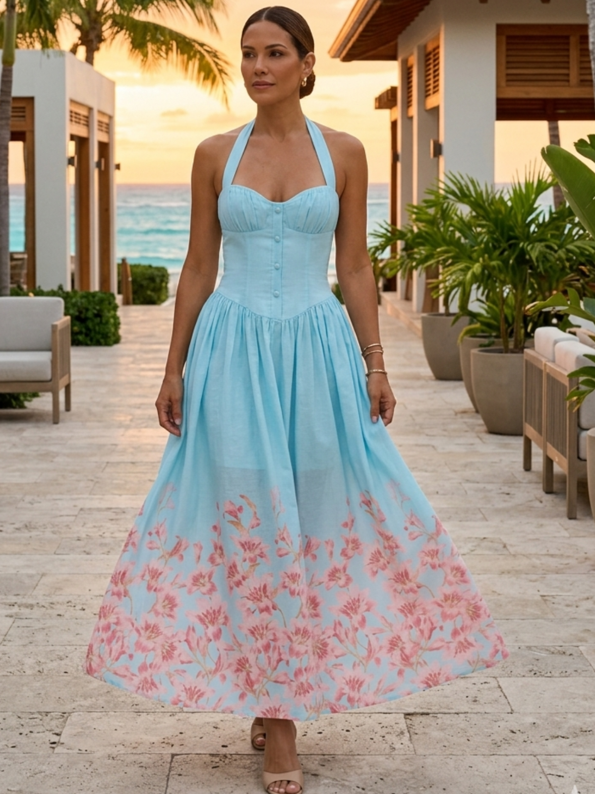 Brisa de Verano Maxi Dress (Pre-Orden Junio 8 Approx.)