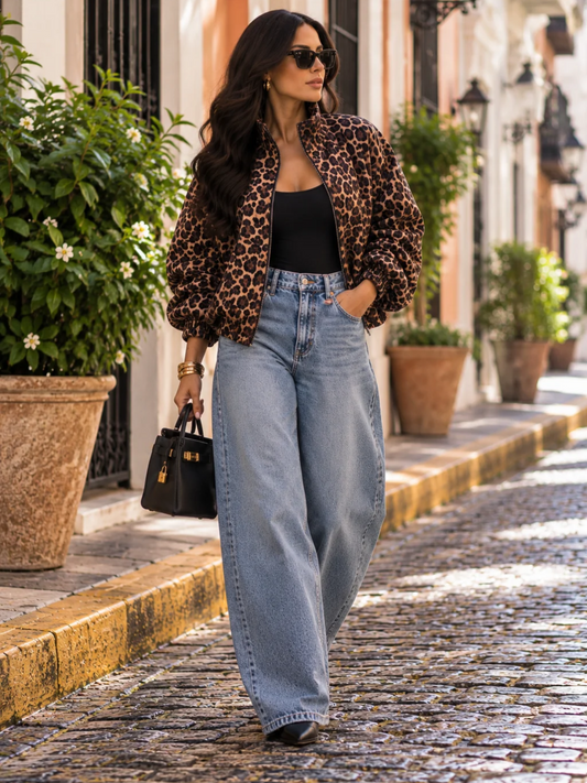 Wild Instinct Leopard Jacket (Pre-Orden Llega a tienda en Octubre 28 Approx.)