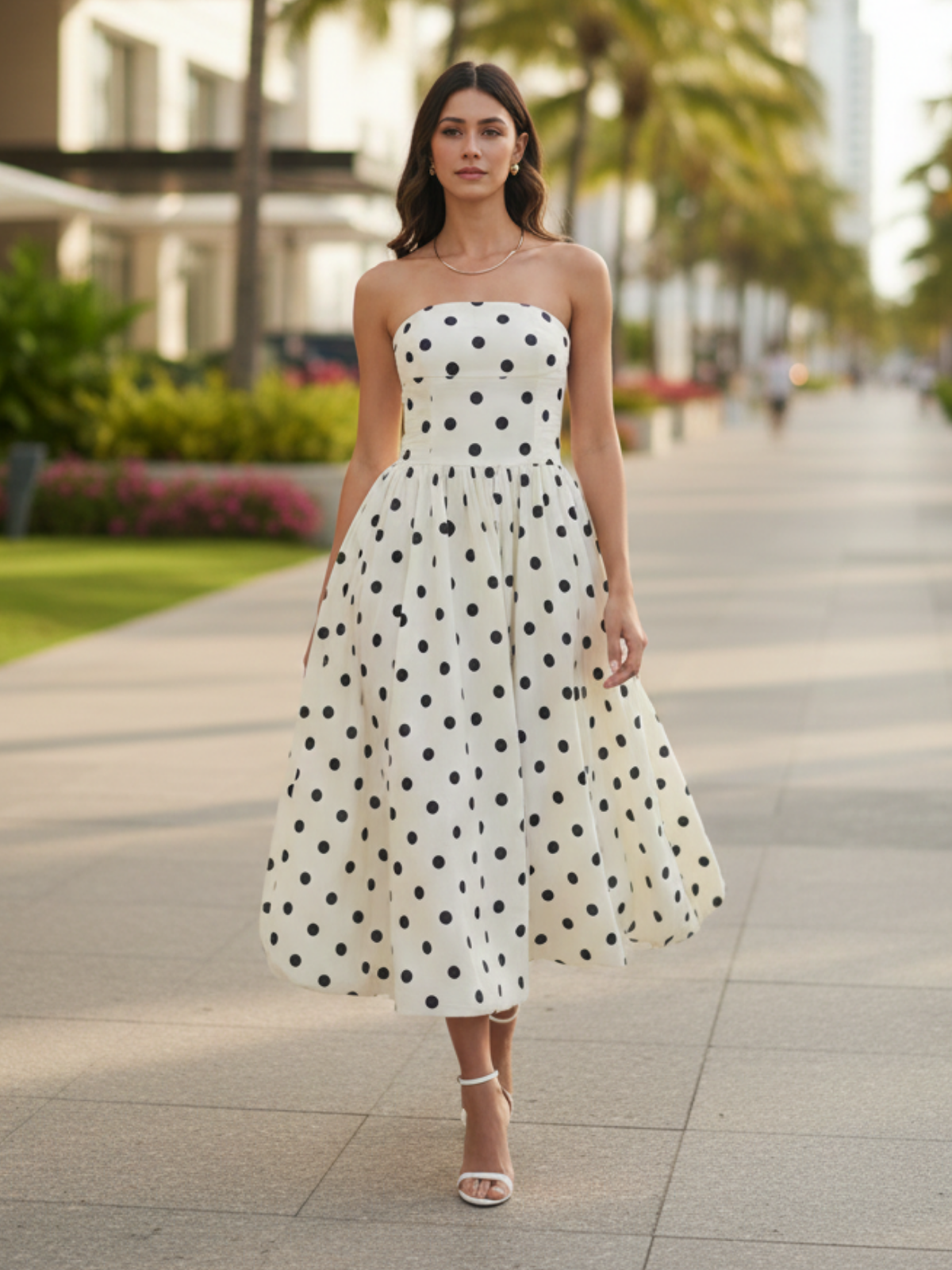 Luna de Paris Midi Dress (Pre-orden Approx. Enero 23)