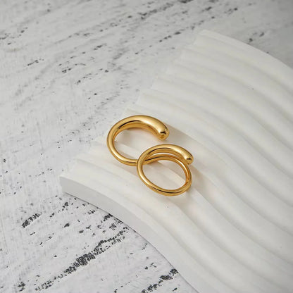 Sol Dorado Double Ring