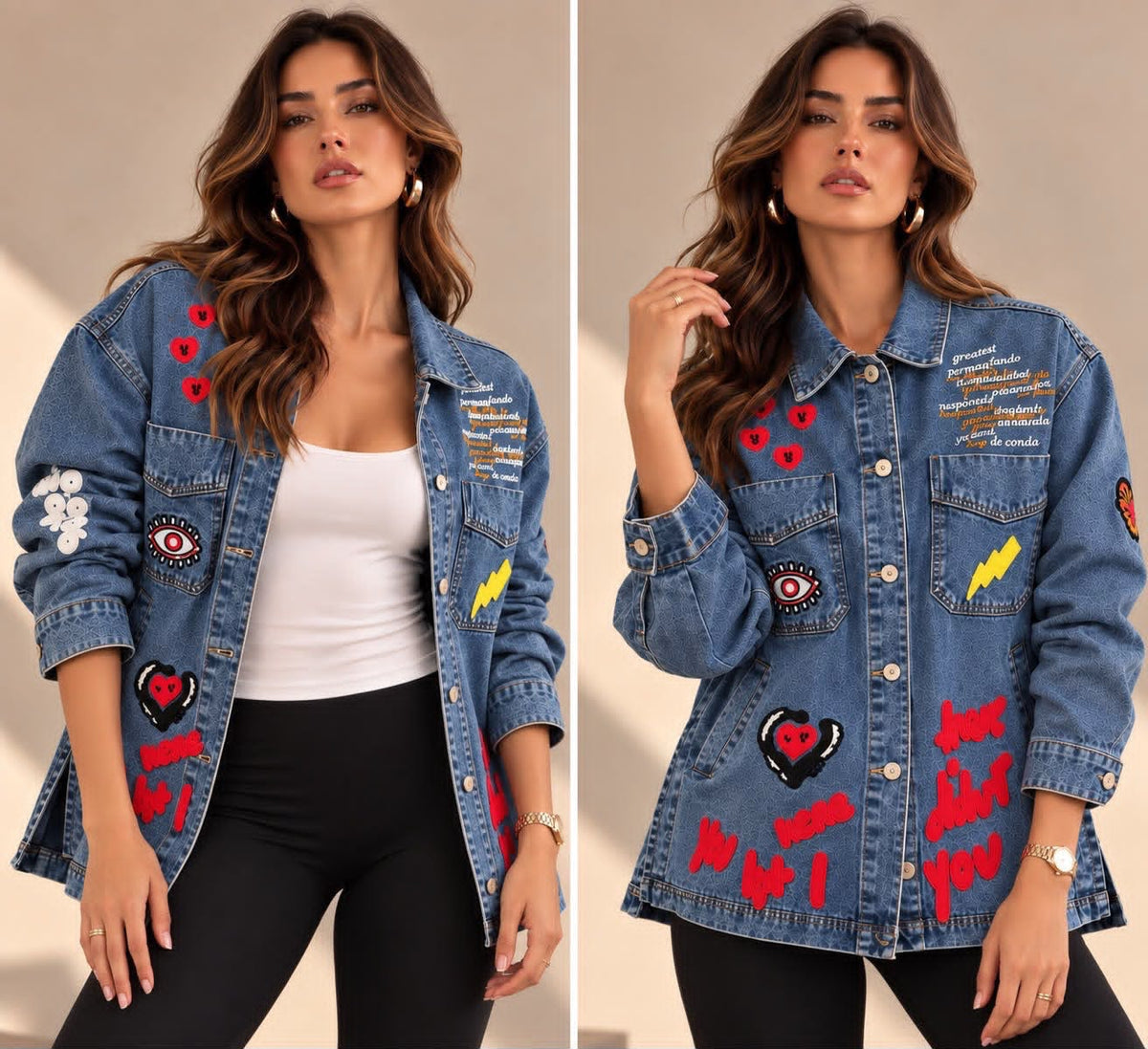 Rebel Heart Denim Jacket