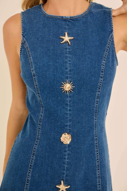 Sol y Mar Denim Dress