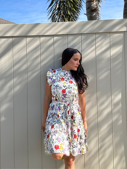 Botanical Beauty Short Dress