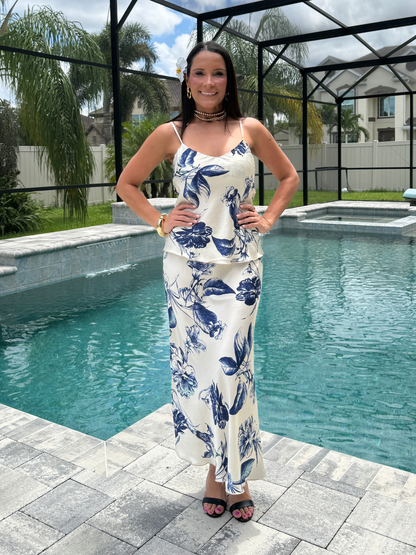 Azul del Jardin Set