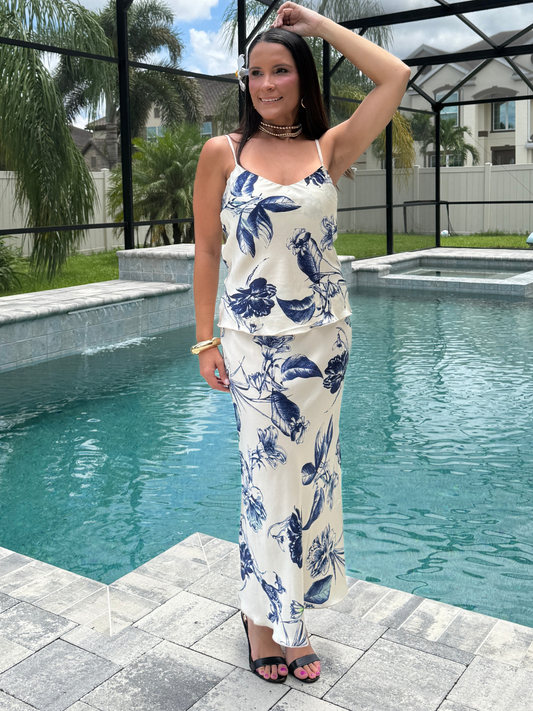 Azul del Jardin Set