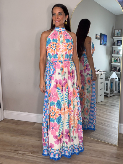 Isla Tropical Maxi Dress
